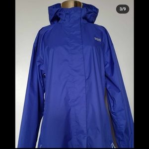 Helly Hansen Blue 77 Waterproof Breathable Rain Jacket